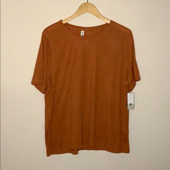 BP Plus Size Rust Orange Tee - Picture 1 of 4